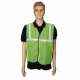 Kasa Life 1 Inch Net Type Green Reflective Safety jacket, KL-1NG (Pack of 5)
