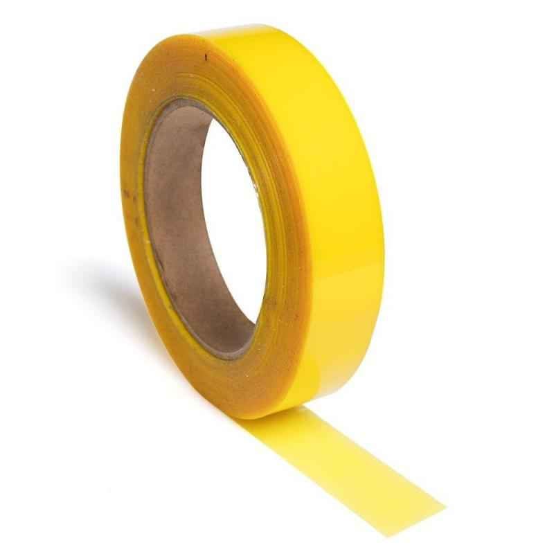 LTD 50mx12mm Yellow Polyester Adhesive Tape
