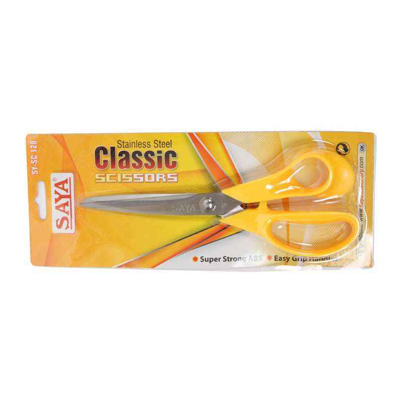 Saya SYSC128 Yellow Ultra Light Scissors, Weight: 1175 g (Pack of 12)