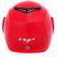 Vega Crux Motorbike Red Full Face Helmet, Size (Large, 600 mm)