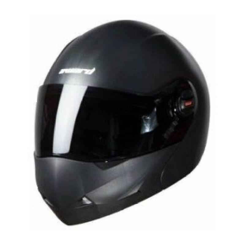 Steelbird Award Black Flip up Helmet, Size (Large, 600 mm)