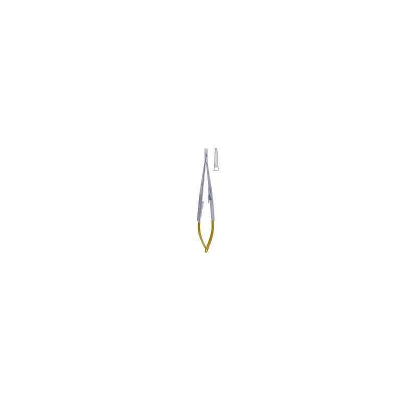 Downz 13cm St/T.C Castroveijo Needle Holder With Lock, DTC-134-13S