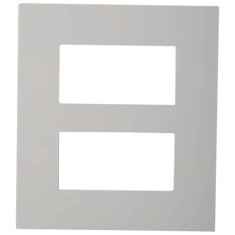 Legrand Arteor White Cover Plates With Frame White Plate-2X4 Module, 5757 60, (Pack of 3)