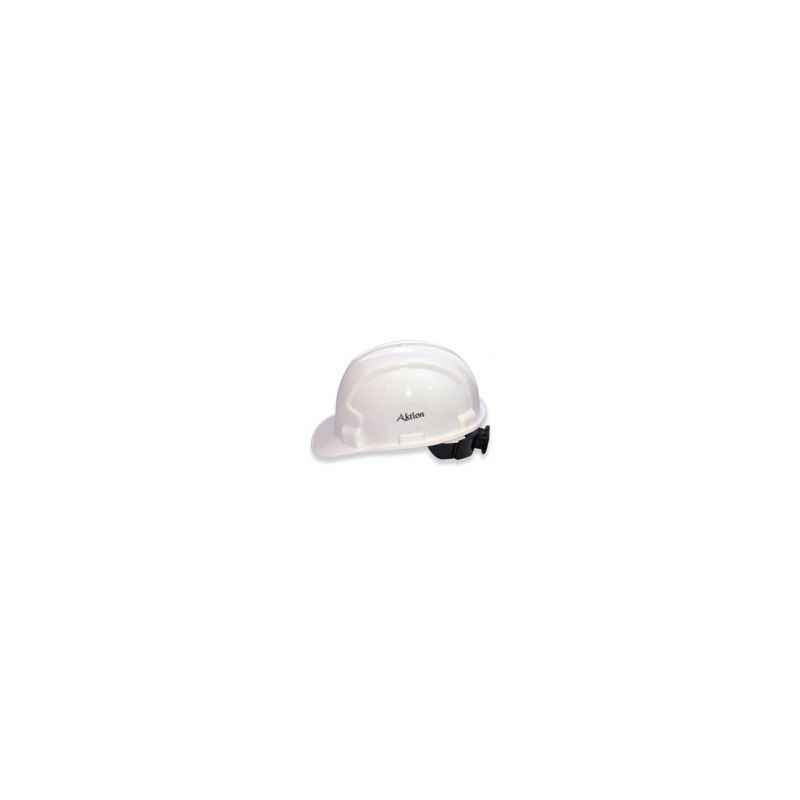 Aktion AKH-02 White Ratchet Type Safety Helmet