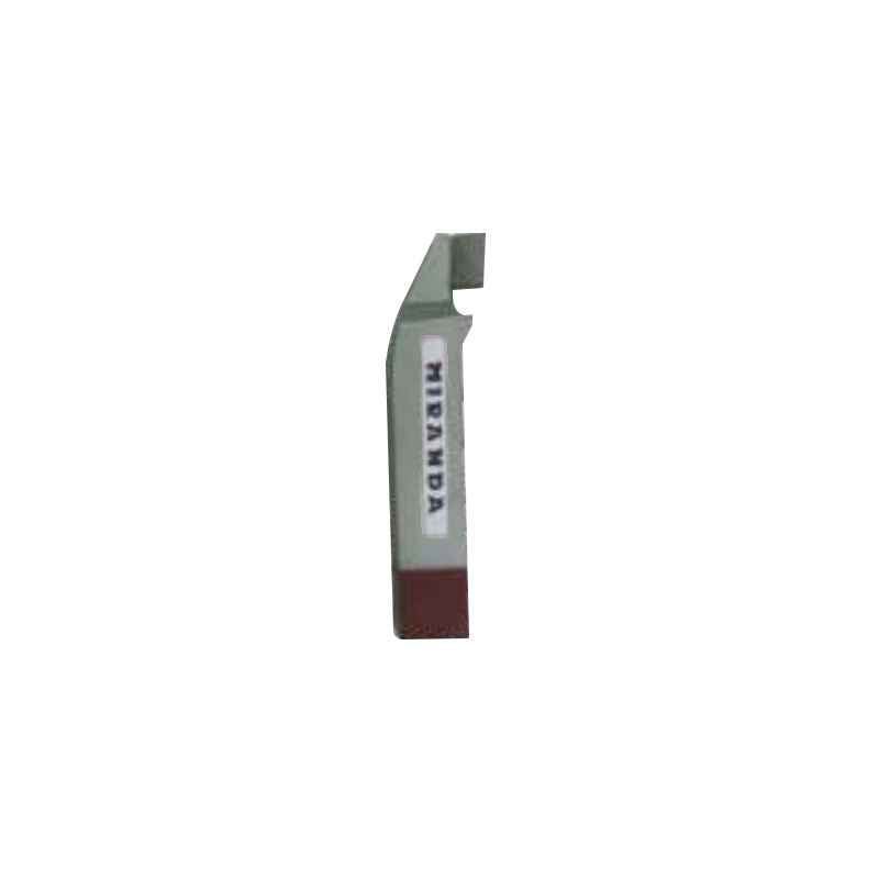 Miranda 25x25mm K20 Left Hand Tungsten Carbide Tipped Cranked Finishing Tool, 2271LC, Length: 140mm
