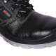 Hillson Soccer Steel Toe Black Safety Shoes, Size: 5
