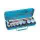 Taparia Bihexagonal 1/2 Inch Square Drive Sockets Set, S-31M X L