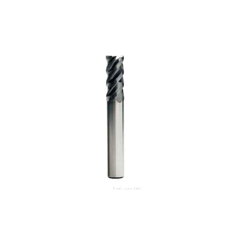 Miranda 3mm 4 Flute TIALN Coated Solid Carbide End Mill, CPL SCEM, Overall Length: 38 mm