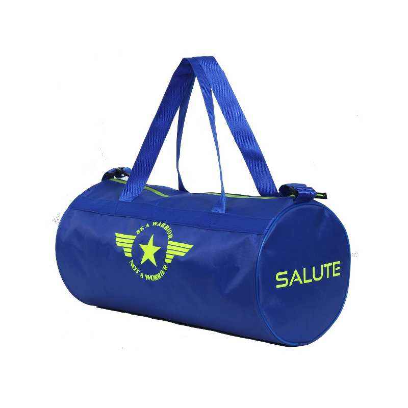 Salute Basic New 30 Litre Blue Polyester Duffel Bag