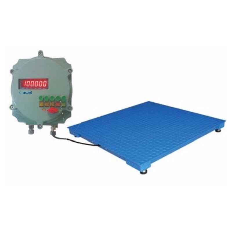 Aczet CTG 3T4L F 3 Ton Flame Proof 4 Load Cell Scale, Pan Size: 1200x1200 mm