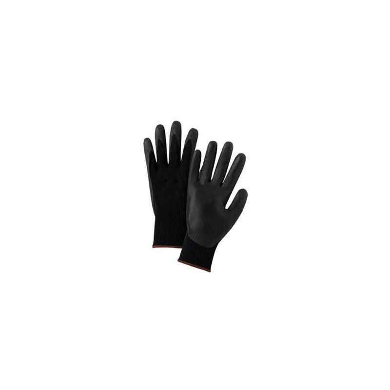 Atlas Black Nylon Safety Gloves (Pack of 100)