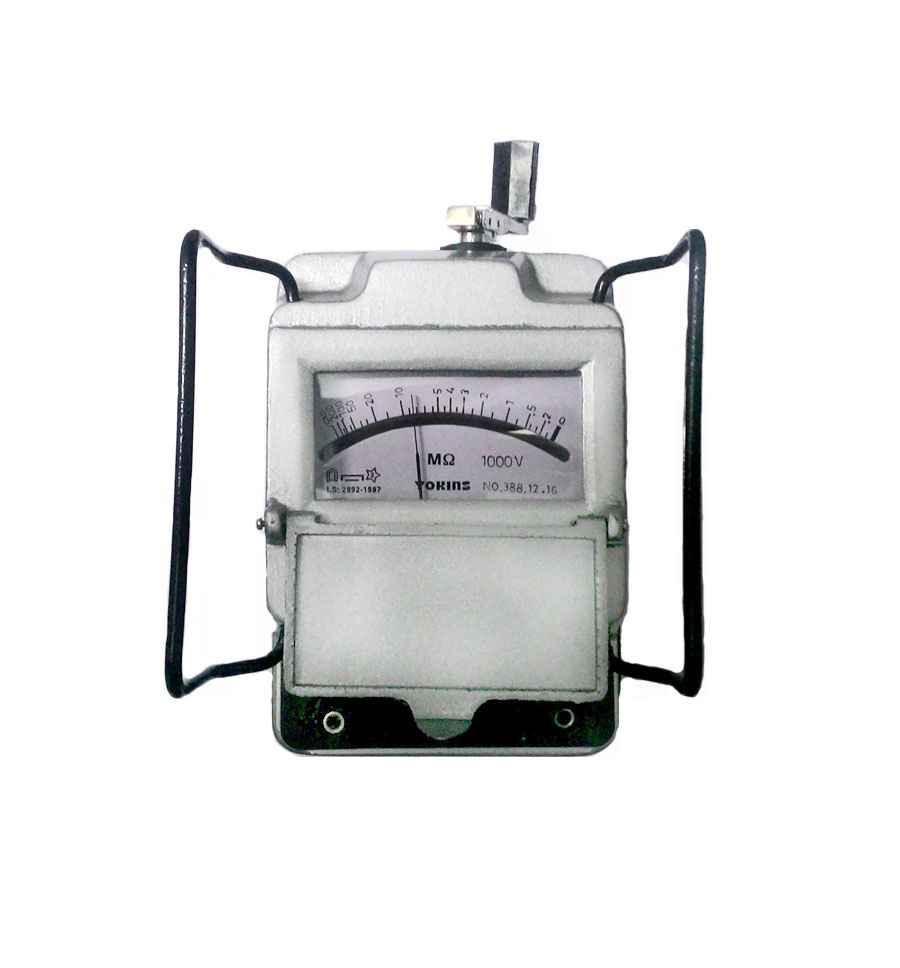 Buy Yokins Metal 2500V Megger Hand Driven Insulation Tester 2500