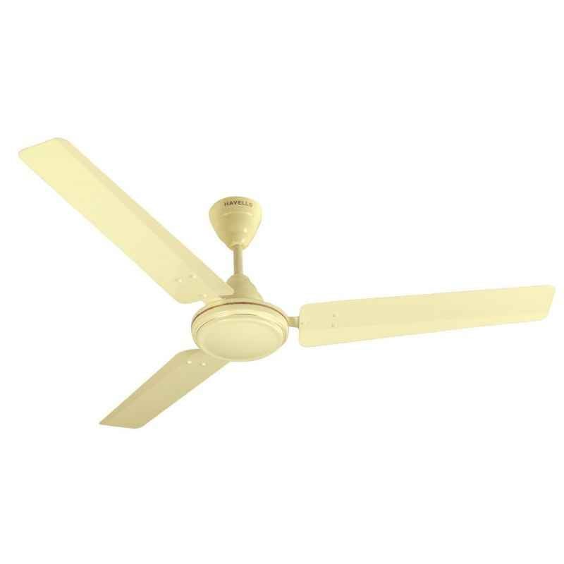 Havells Velocity HS 1200mm Ivory Ceiling Fan, 75W, 400rpm