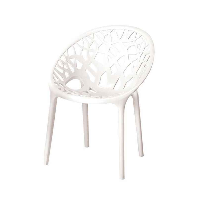 Nilkamal white discount plastic chair