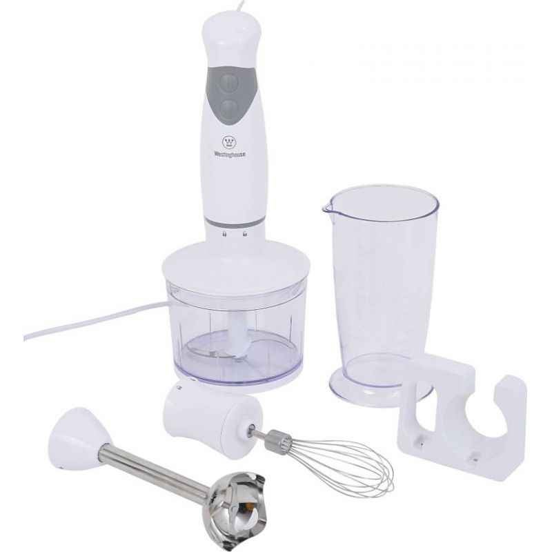 Westinghouse 600W White Hand Blender, BS30W4P-CH