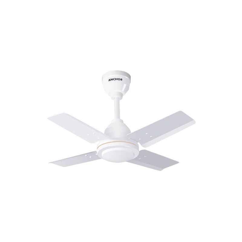 Anchor Flyer White 900rpm Ceiling Fan, Sweep: 600 mm