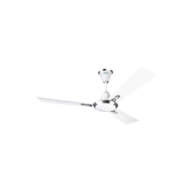 Anchor XL 75W White & Silver Ceiling Fan, 14065WSR, Sweep: 1200 mm