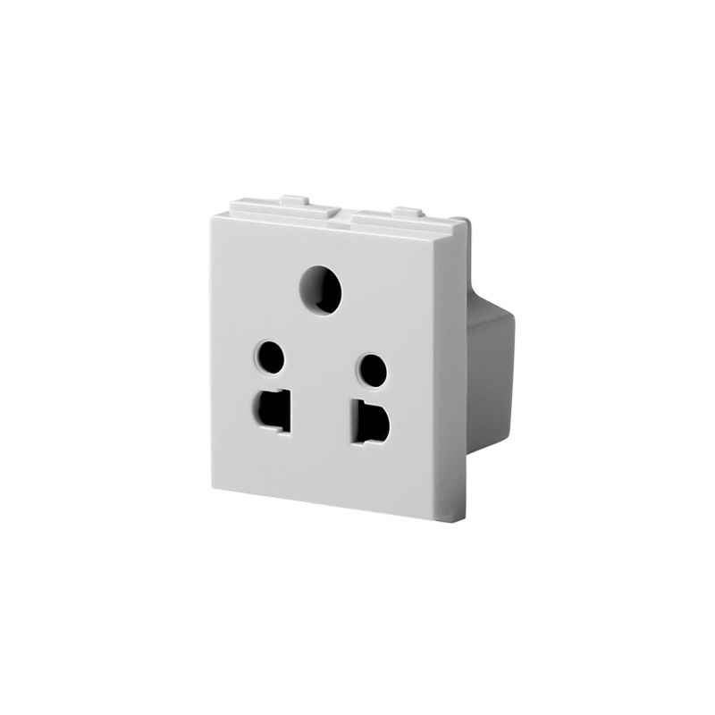 Future 6A 5 Pin Socket with Shutter (Pack of 5)