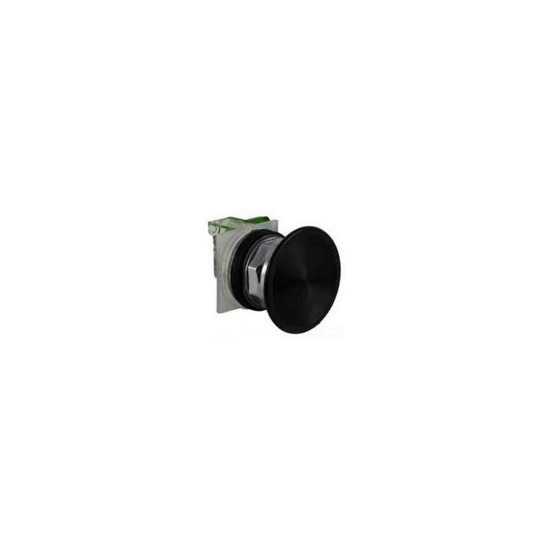 Schneider Electric 40 mm Mushroom Head Turn to release Type Black Non Illuminated Push Button, XB5AS522N