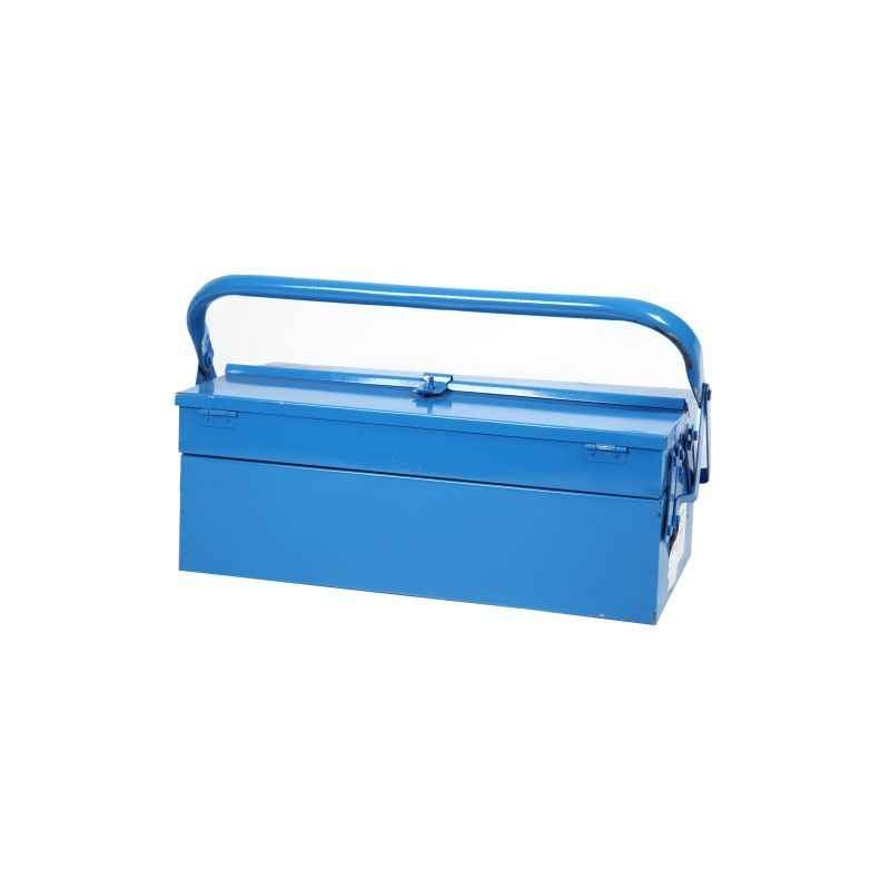 EGK Heavy Duty Blue Tool Box, TB01, Dimensions: 17x6x7 inch