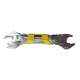 Stanley 12 Pieces CRV Steel Double Ended Open Jaw Spanner Set, 70-380E