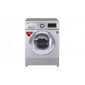 LG 7kg Luxury Silver Front Loading Fully Automatic Washing Machine, FH0G6QDNL42