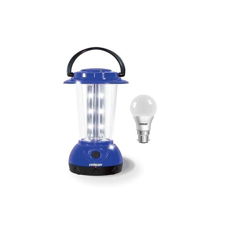 Eveready 3V Blue Rechargeable Emergency Light with 7W LED Bulb, HL68