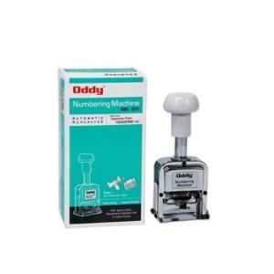Oddy Six Digit Numbering Machine with Japanese Machine Font Style & Spare Parts, NM-607 (Pack of 2)