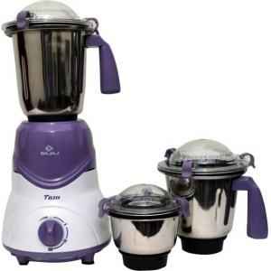 Bajaj Majesty Trio Plus 600W White Mixer Grinder with 3 Jars