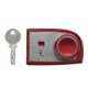 Godrej Astro 1CK Ruby Red Rim Lock, 7023