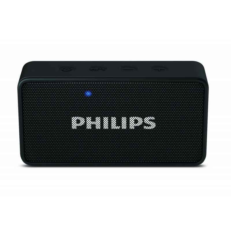 Philips BT64B Black Portable Bluetooth Speaker