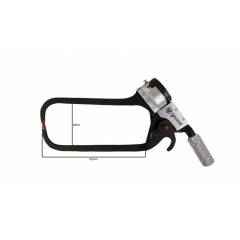 Yuzuki External Dial Caliper Gauge Pistol, 540