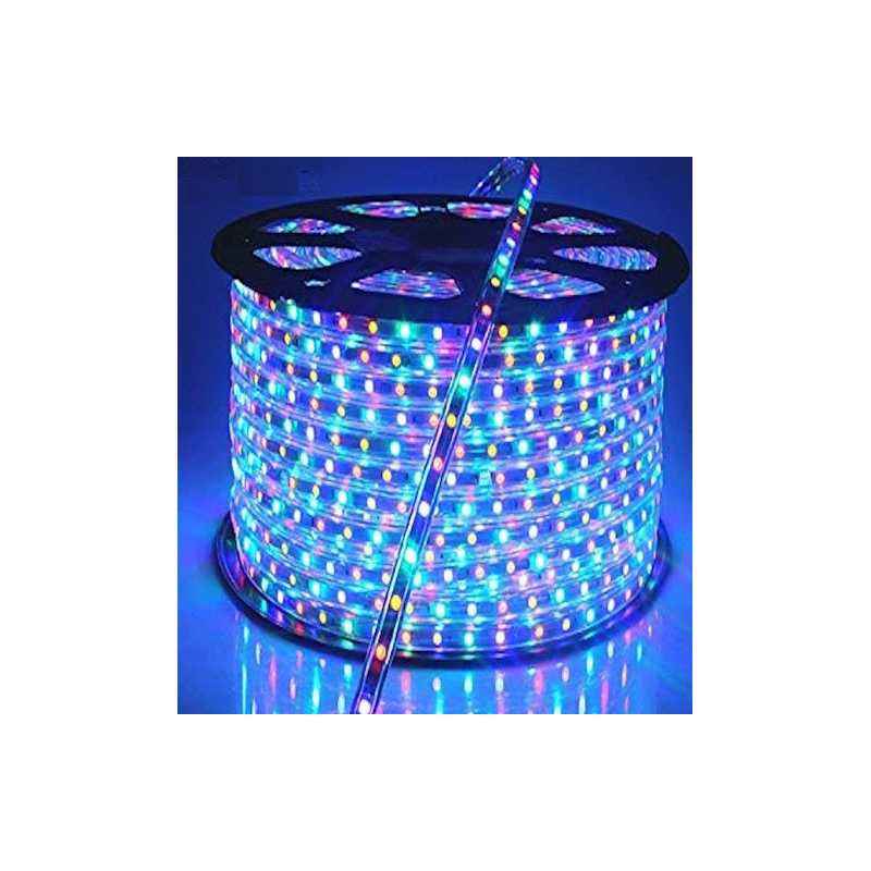 VRCT Classical 4.8m Multi Colour Waterproof SMD Strip Light with Adaptor, MultiColorSMD 4.8