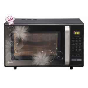 LG 28 Litre Black Convection Microwave Oven, MC2846BCT