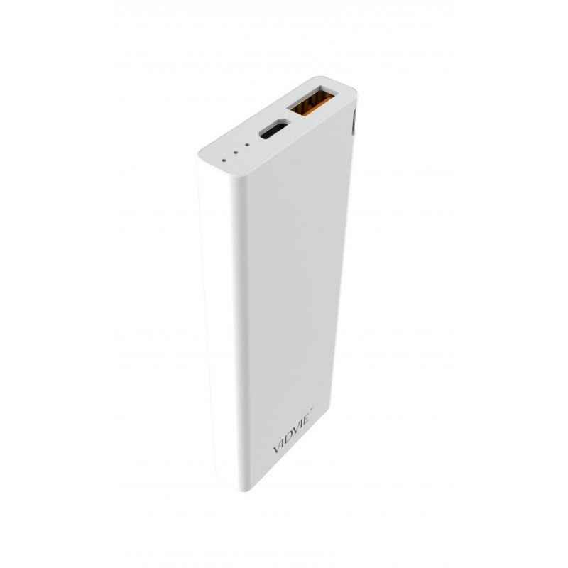 Vidvie 713V 6000mAh White Dual USB Port Power Bank, PB713v-v8WH