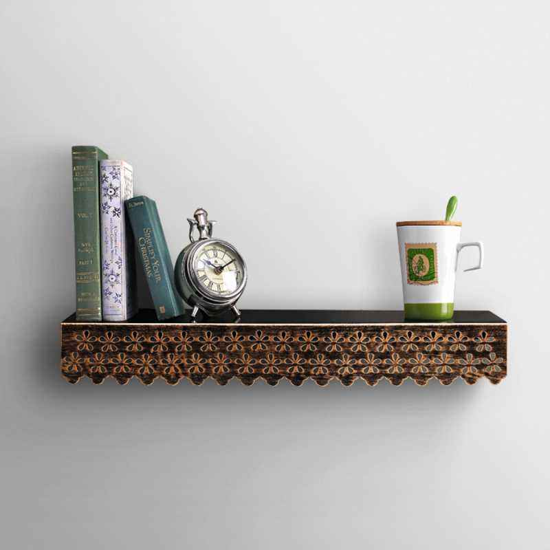 Height of Design Elegant Geometric Wall Shelf, HODWS11