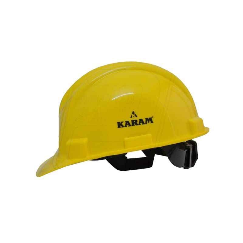 Karam Yellow Safety Helmets, PN-521 (Pack of 5)