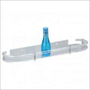Kamal ACC-1178 12 inch PVC Acrylic Corner Shelf