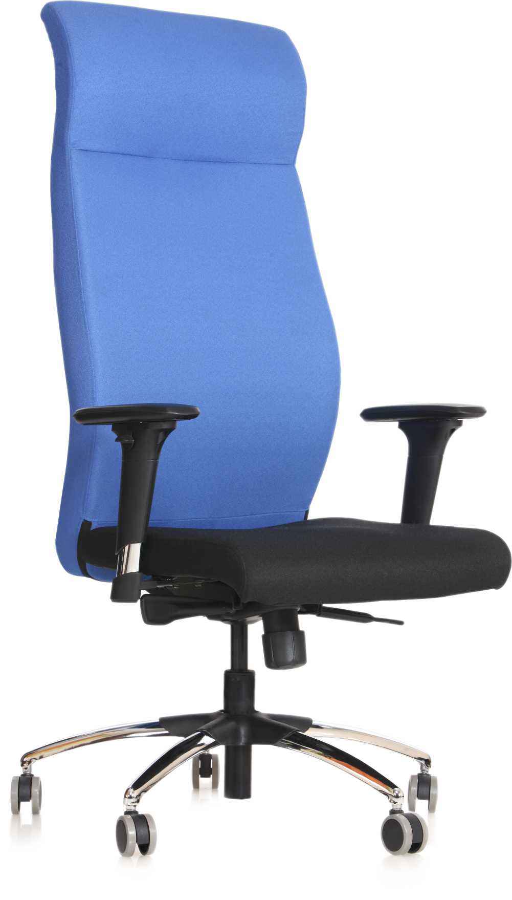 Buy Bluebell Eleganz High Back Black and Blue Office Chair
