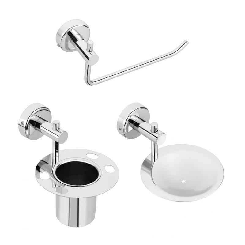 Abyss ABDY-1649 Chrome Finish Stainless Steel Soap Dish