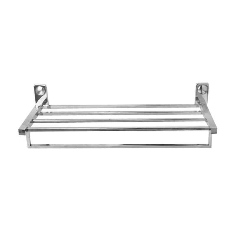 Abyss ABDY-1235 24 Inch Glossy Finish Stainless Steel Bathroom Towel Rack