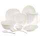 Signoraware White 38 Pieces Square Dinner Set, 210