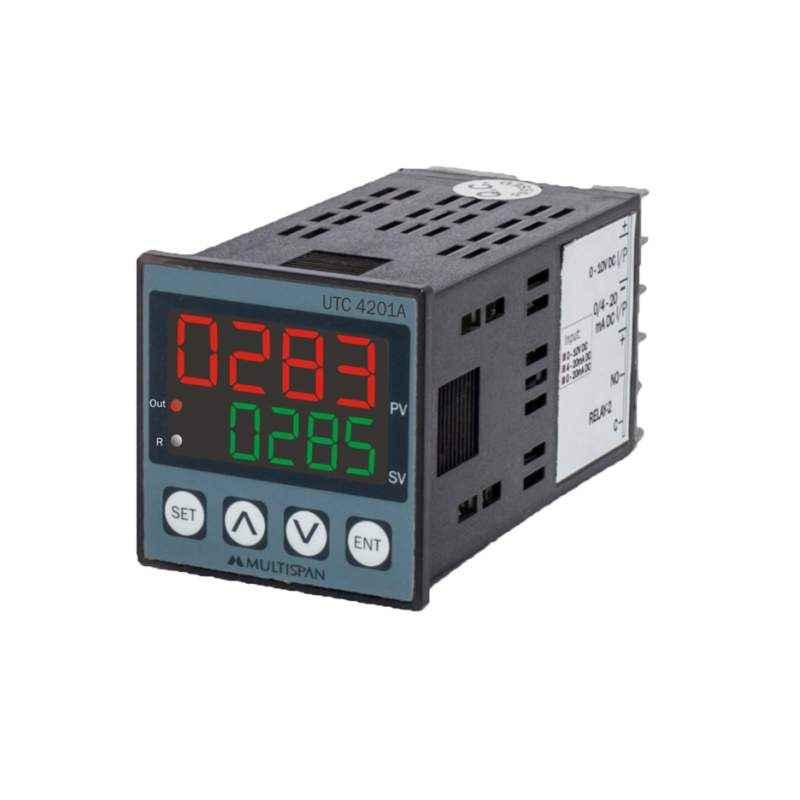 Multispan Double Display Analog Output Temperature Controller, UTC-4201A