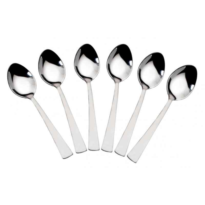 Elegante Vectra Stainless Steel Baby Spoon, SL-024 (Pack of 6)