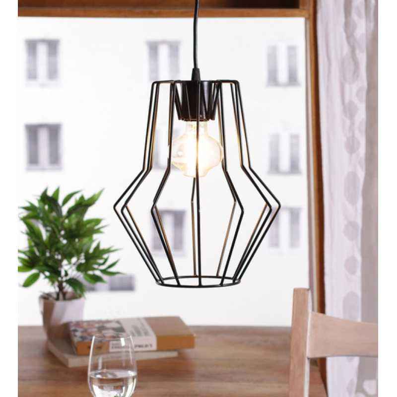 The Brighter Side Black Widow Cage Pendant Light