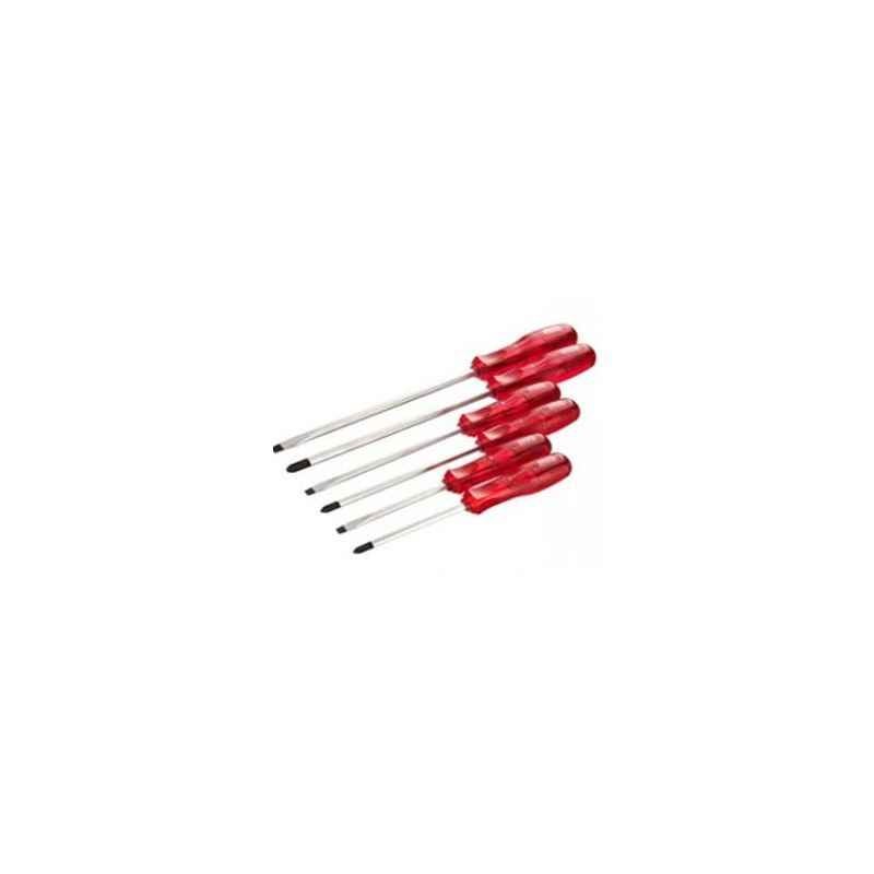 Jhalani Reversible 2 in 1 Screw Driver, No. 70, Blade Size: 6x200 mm (Pack of 5)