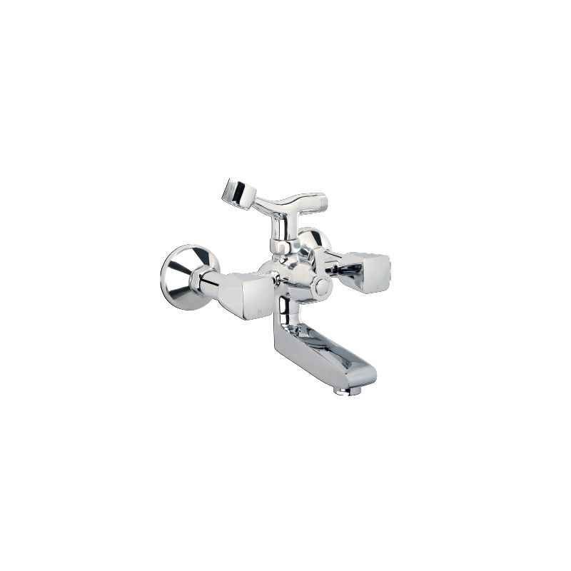 Parryware Dice Wall Mixer With Crutch, G4019A1