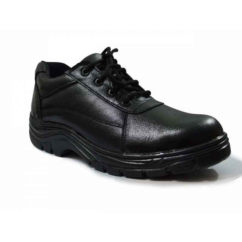 Buy Feetway 2100 Genuine Leather Steel Toe Black Formal Safety