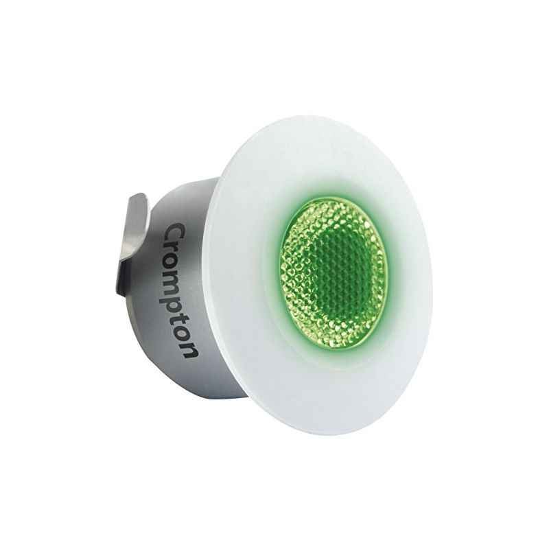 Buy Crompton Star Domestic 2W Round Green LED Spot Light LSRR2 GRN Pack of 8 Online At Best Price On Moglix
