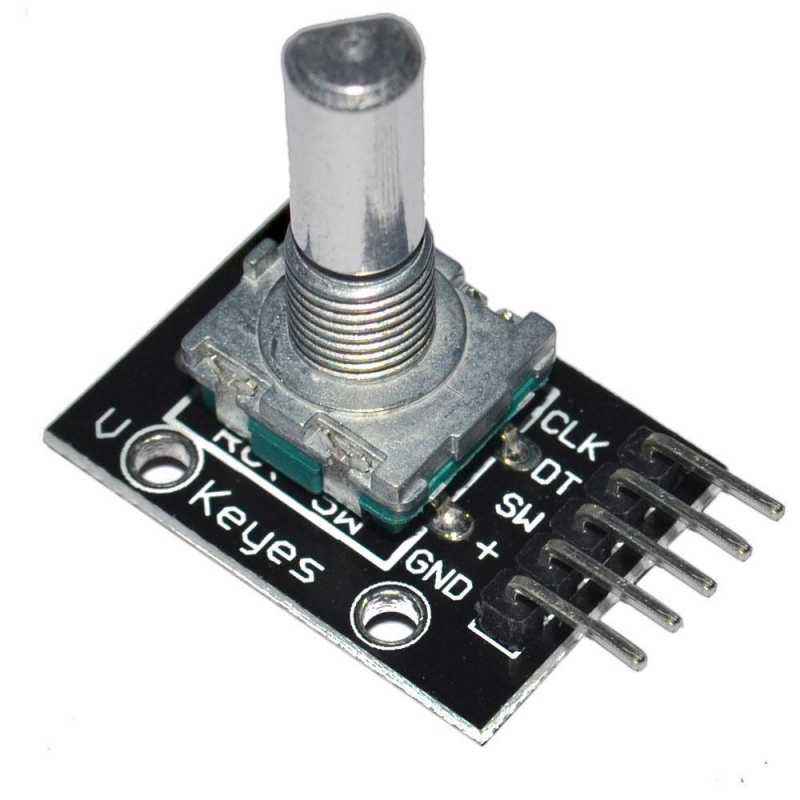 Techtonics KY-040 Rotary Decoder Encoder Module for Arduino, TECH1197 (Pack of 3)